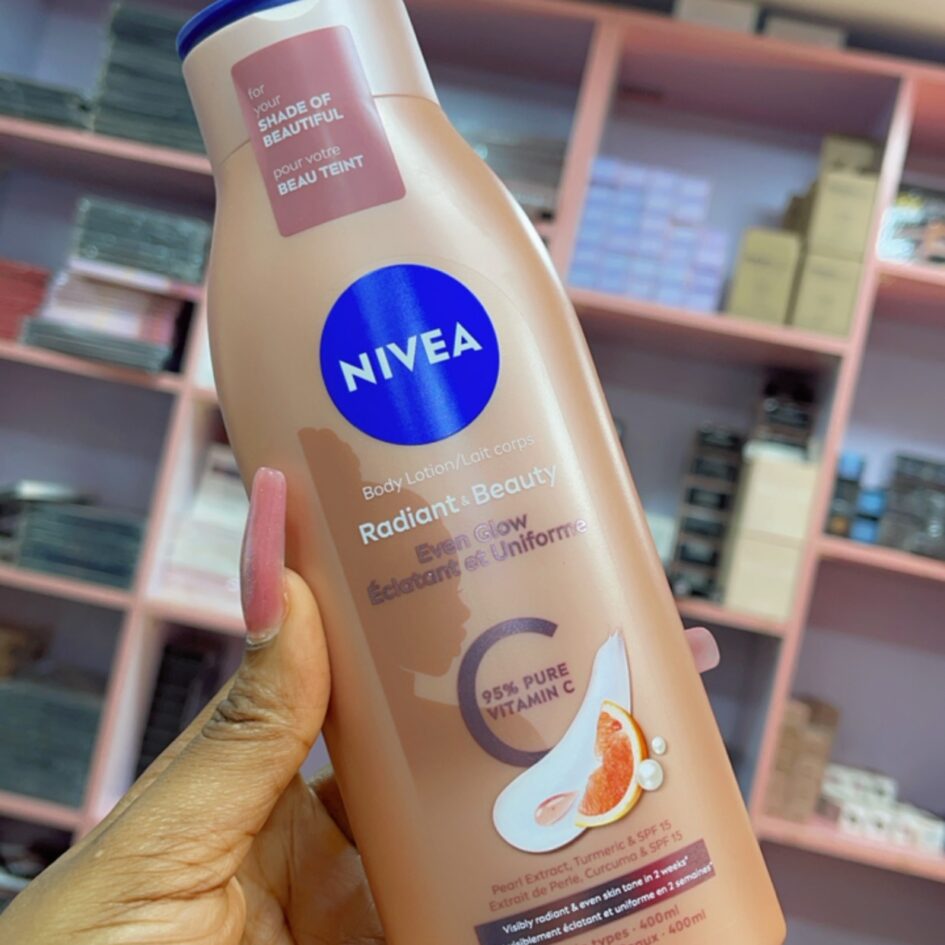 Nivea Radiant And Beauty Even Glow With Vitamin C Body Lotion Posh