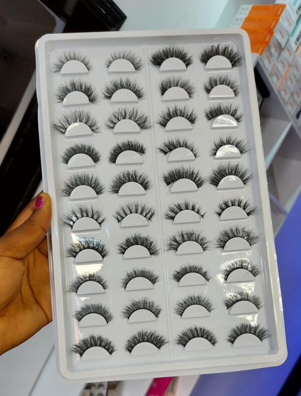 20pair Mink Lash Tray - Holidaze Set