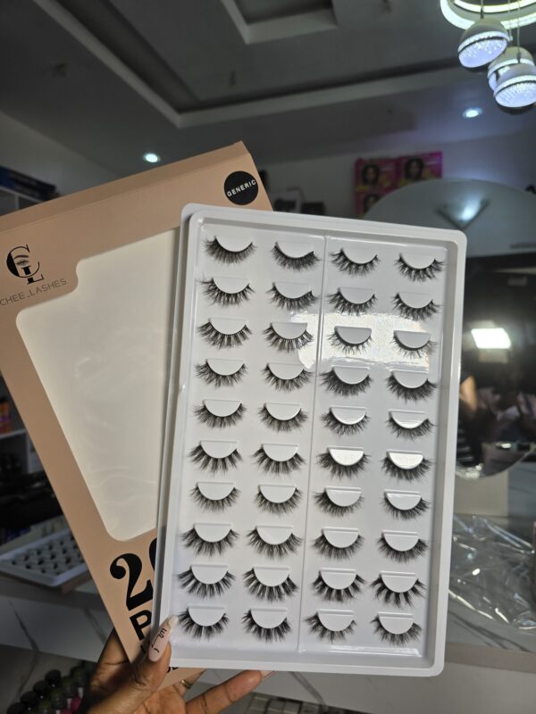 Chee 20pair Mink Lash Tray - Generic