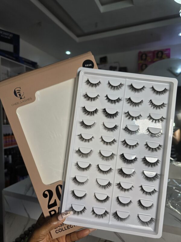 Chee 20pair Mink Lash Tray - Gege