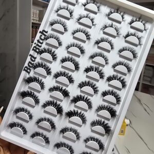 Wynkkbeauty 20pair Lash Tray – Bad Bitch