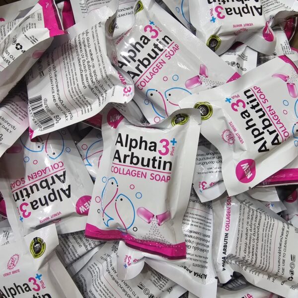 Venut White Alpha Arbutin Collagen Soap