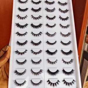 Chee 20Pair Mink Lash Tray - Glanced