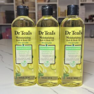 Dr Teals Bath and Body Oil - Glow&Hydrate Ceramide&Avocado Oil