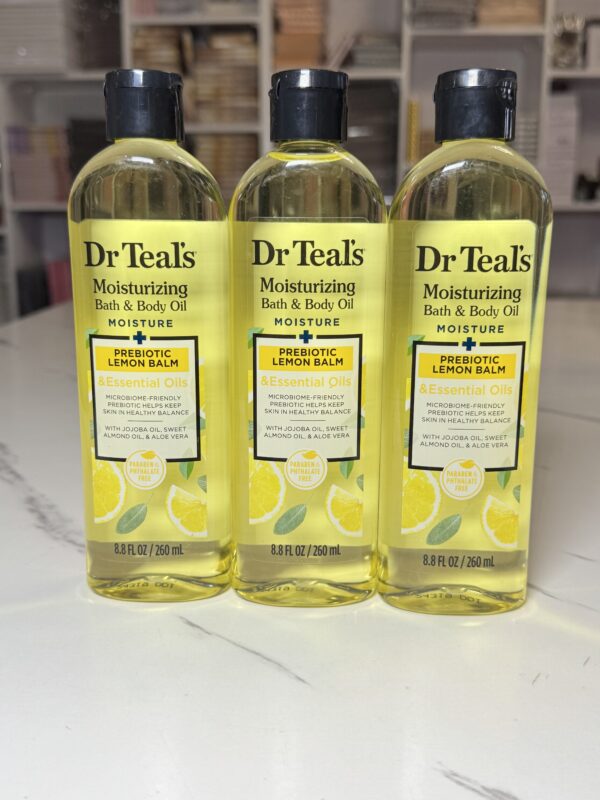 Dr Teals Bath and Body Oil - Prebiotic Lemon Balm