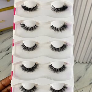 BOJ 5pair Lash Tray - Vogue