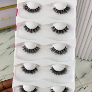 BOJ 5pair Lash Tray - Posh Set2