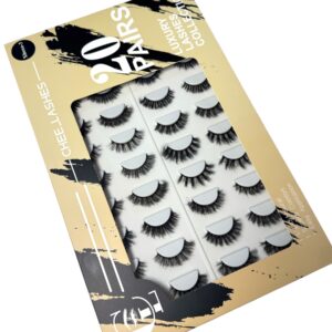 Chee 20Pair Mink Lash Tray - XHOXO3