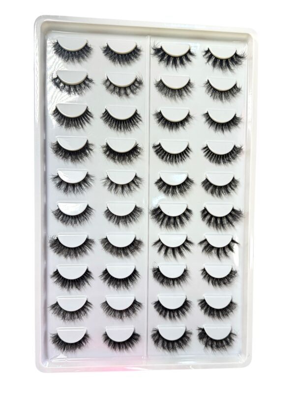 Chee 20Pair Mink Lash Tray - XHOXO3