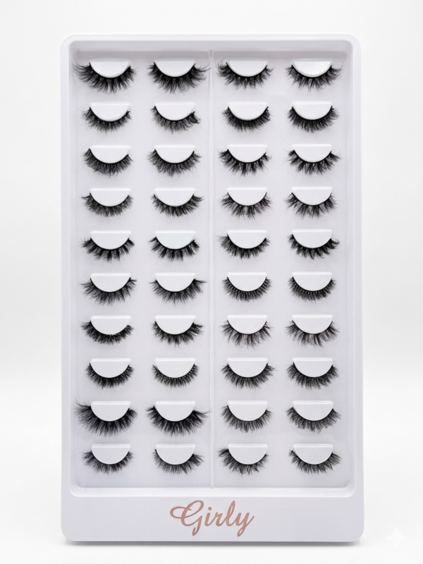 Voan 20pair Lash Tray- Girly