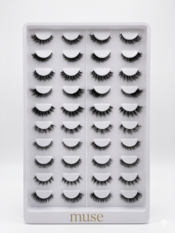 Voan 20pair Lash Tray- Muse