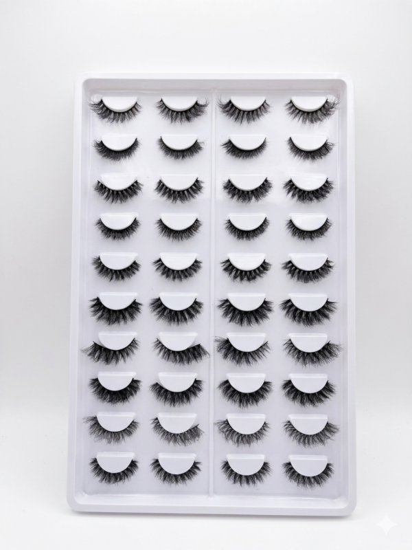 Voan 20pair Lash Tray- Velour Noir