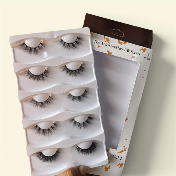 Voan 5Pair Mink Lash Tray- Nerobeau VOL.2