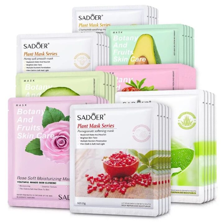 Face Sheet Mask - 12pcs