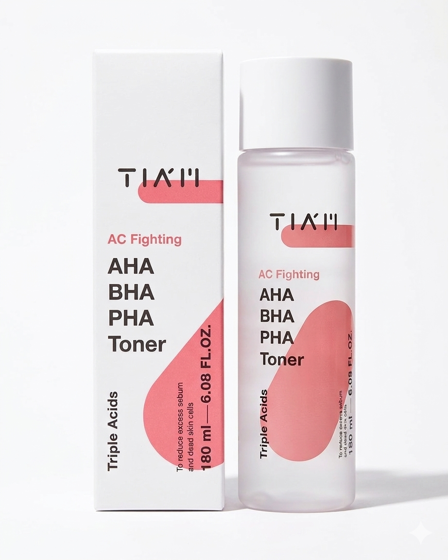 Tiam 3in1 Toner(AHA, BHA, PHA)