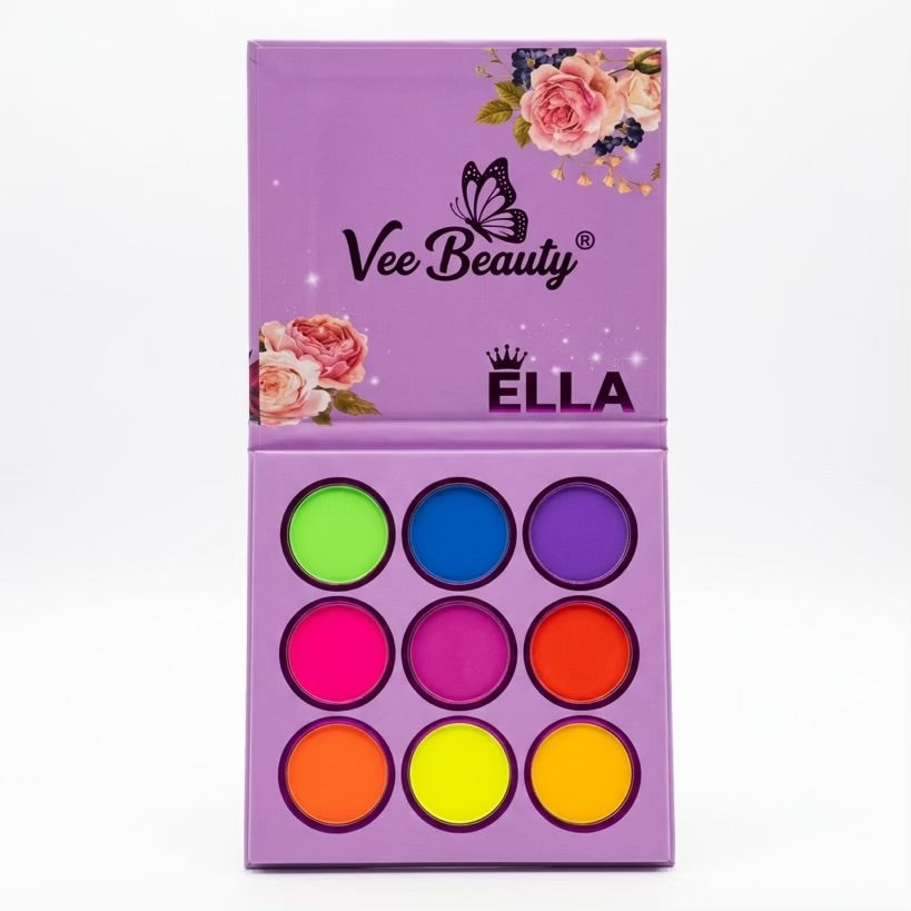 Veebeauty Ella Neon Eyeshadow Palette