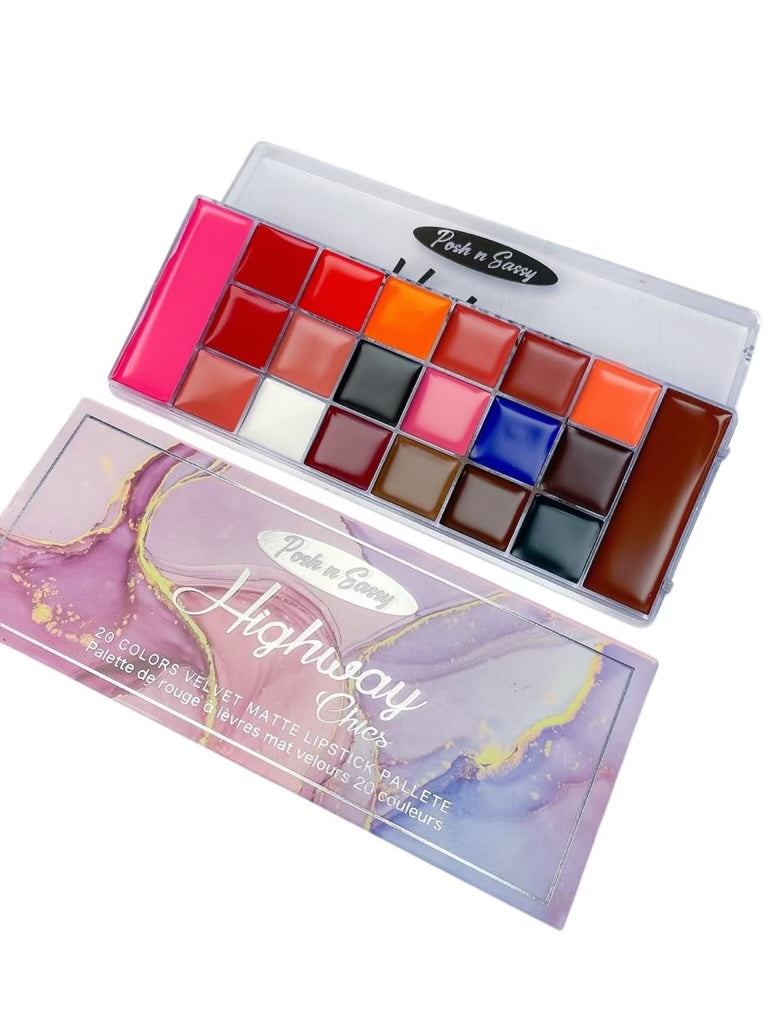 Blossom Posh and Sassy Lip Palette