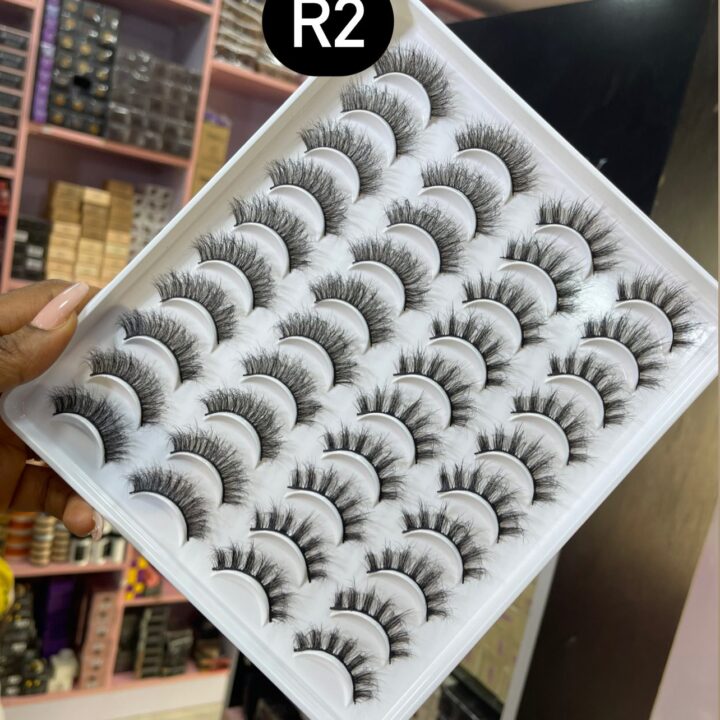 Voan 20pair Mink Lash Tray - R2