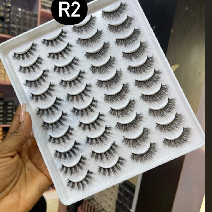Voan 20pair Mink Lash Tray - R2