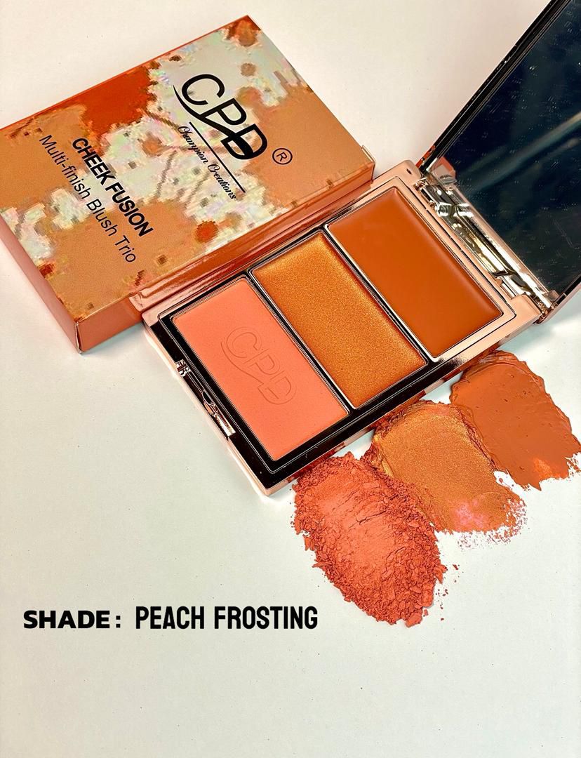 CPD Cheek Fusion Multi Finish Blush Trio