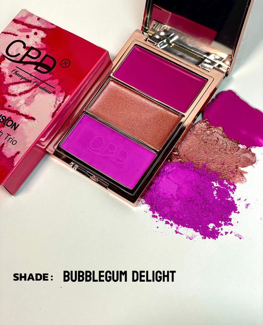 CPD Cheek Fusion Multi Finish Blush Trio