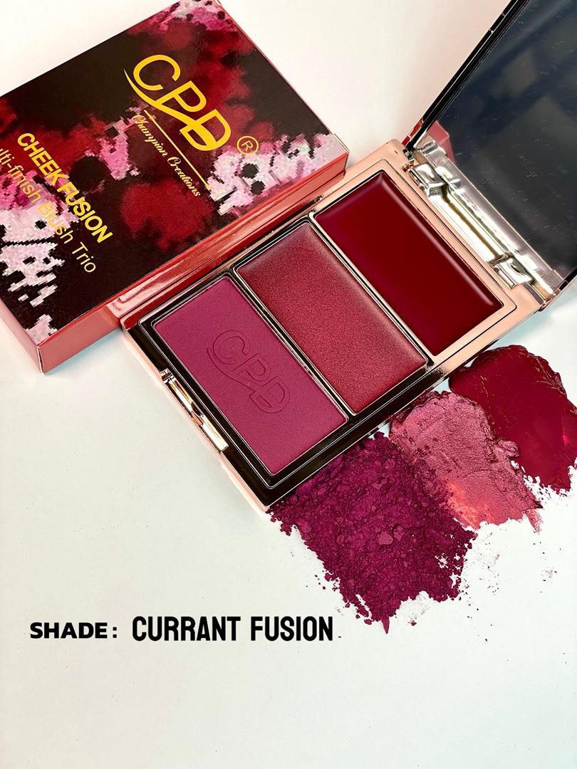 CPD Cheek Fusion Multi Finish Blush Trio