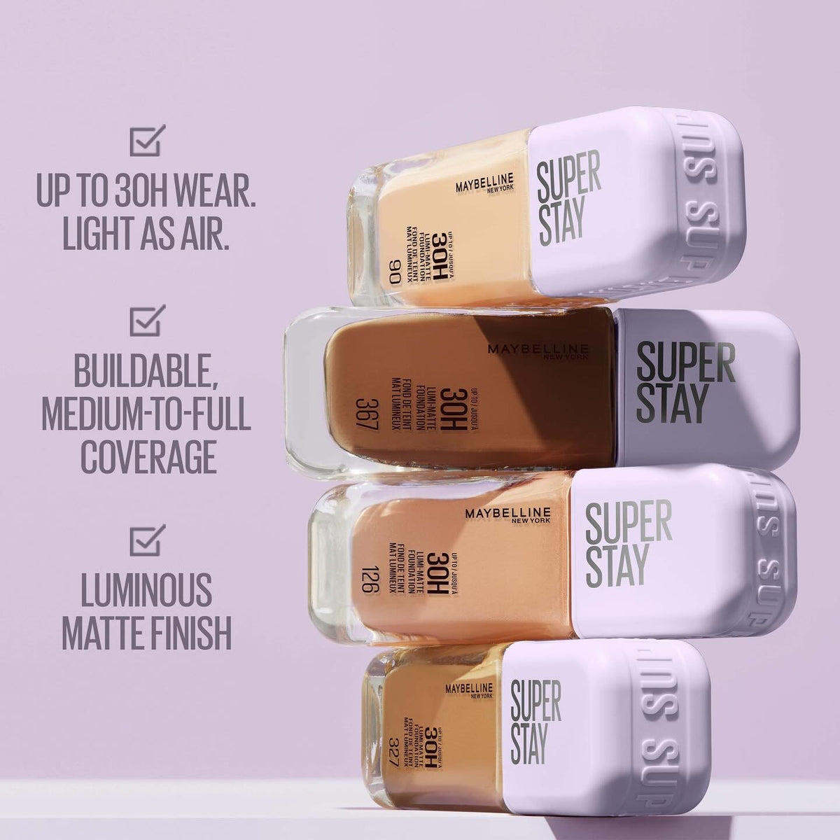 Maybelline Lumi Matte Superstay Foundation