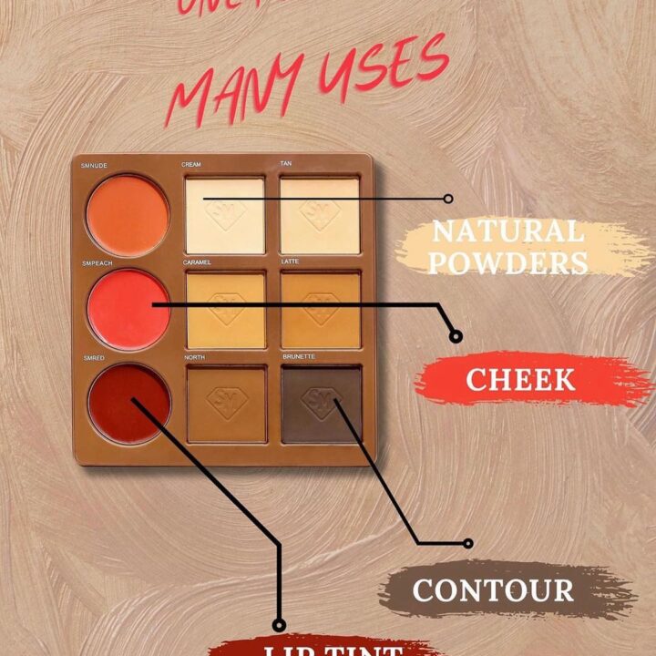 Sunmoon 9in1 Powder and Blush Palette