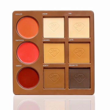 Sunmoon 9in1 Powder and Blush Palette