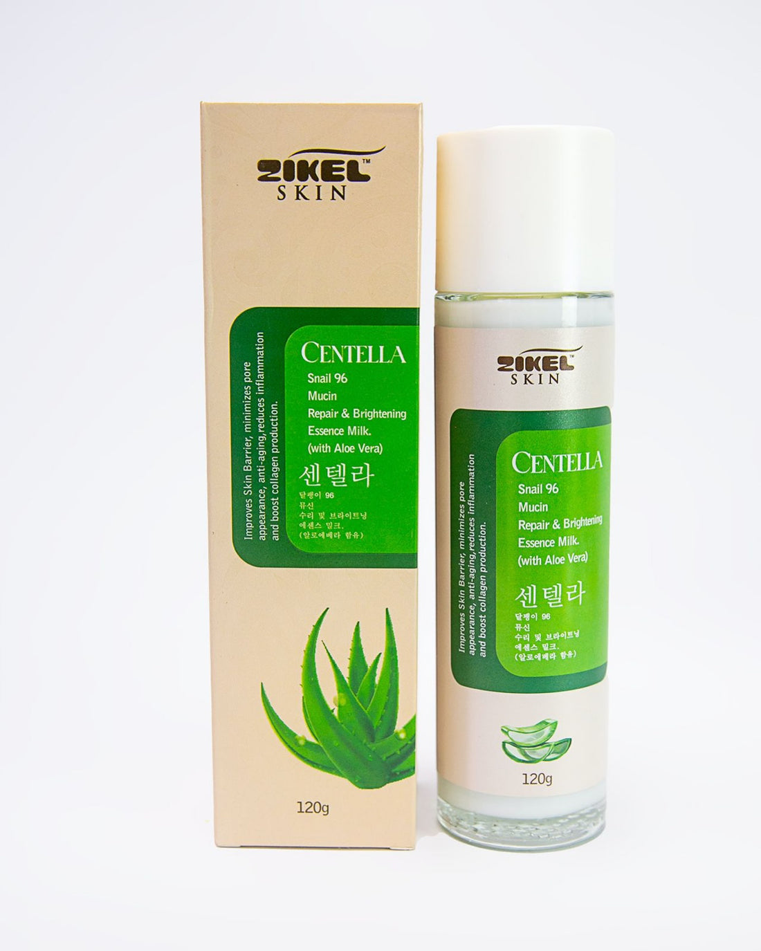 Zikel Centella Snail Mucin Serum