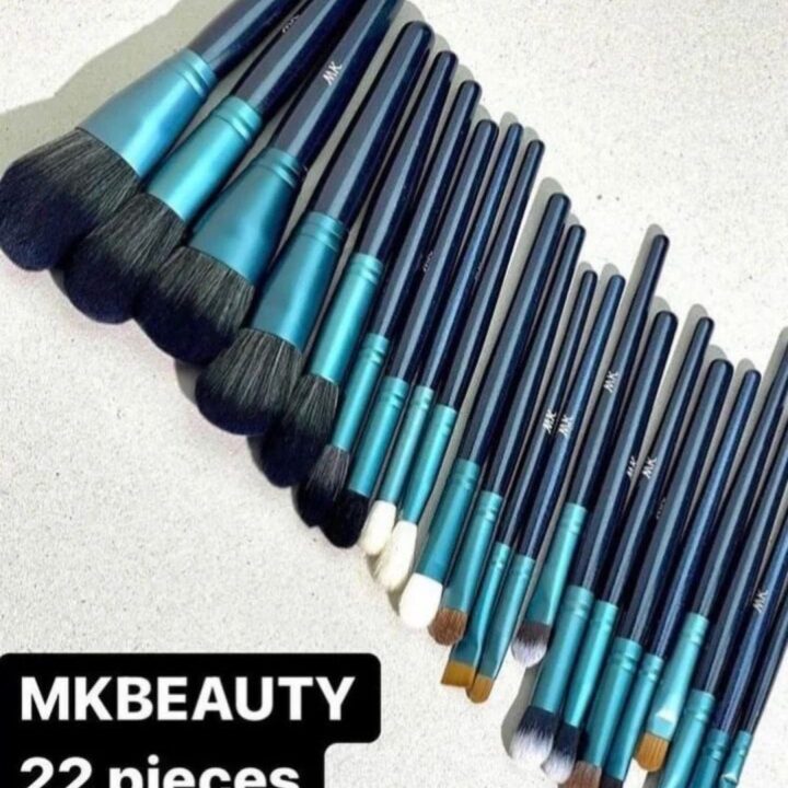 Mk Beauty 22pcs Glam Guide BrushSet