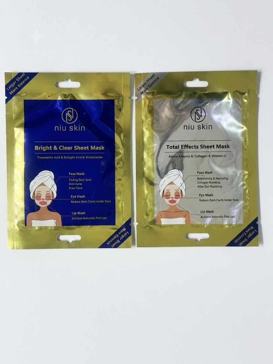 Niu Skin Face, Eye and Lip Mask