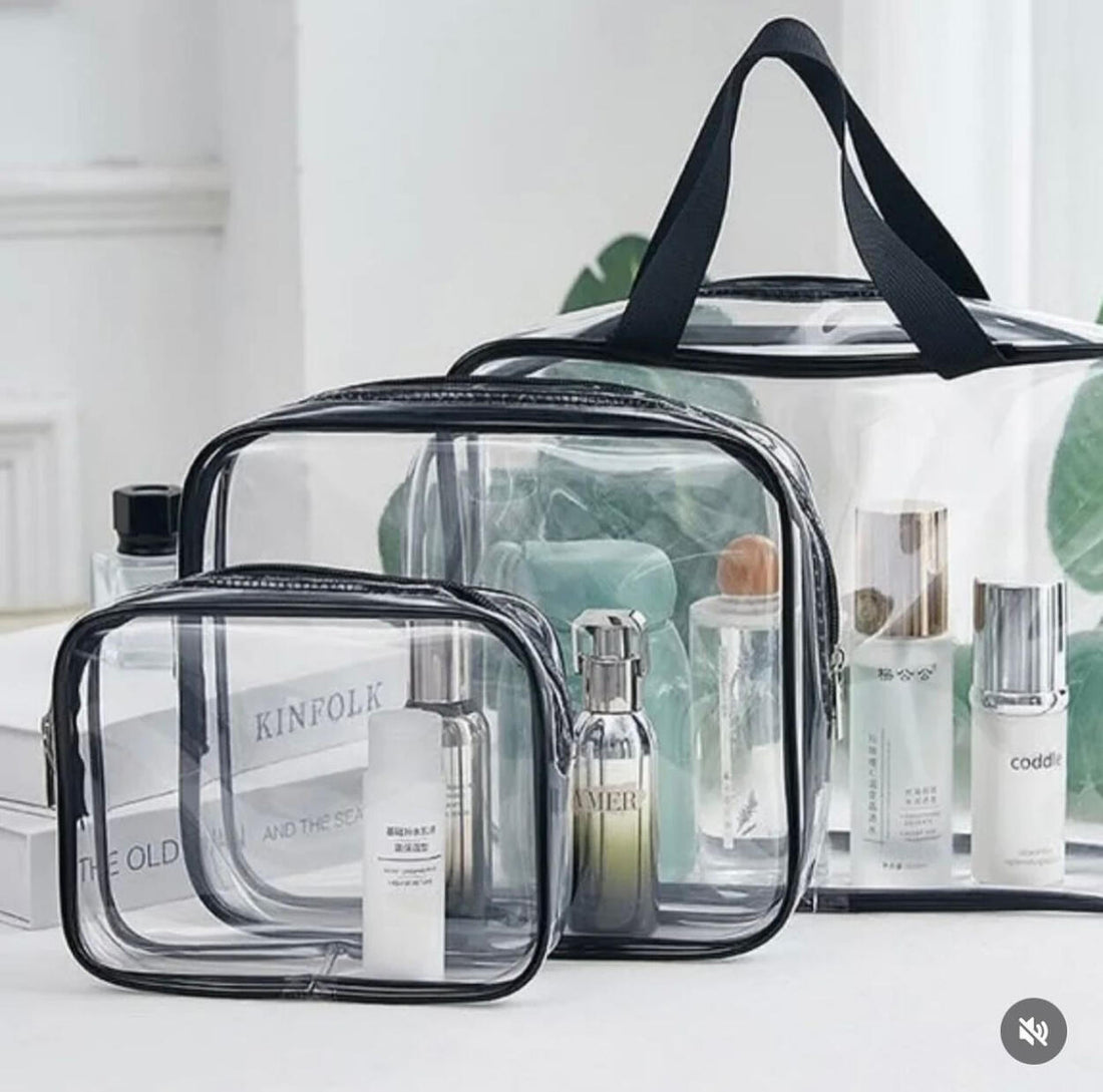 3in1 Clear PVC Pouch