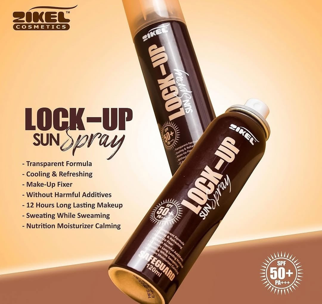 Zikel Lock Up Sunscreen Spray