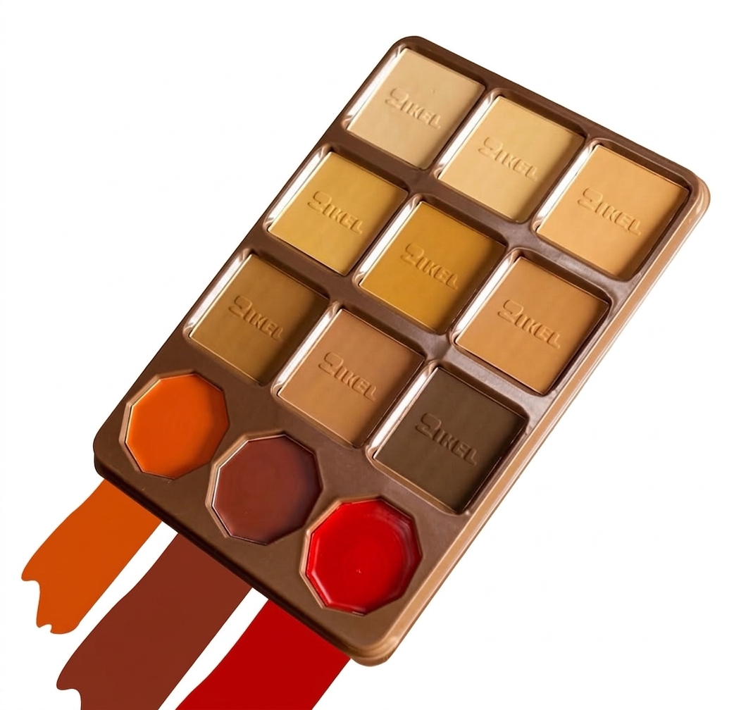 Zikel Airbrush Luxe Powder and Blush Palette