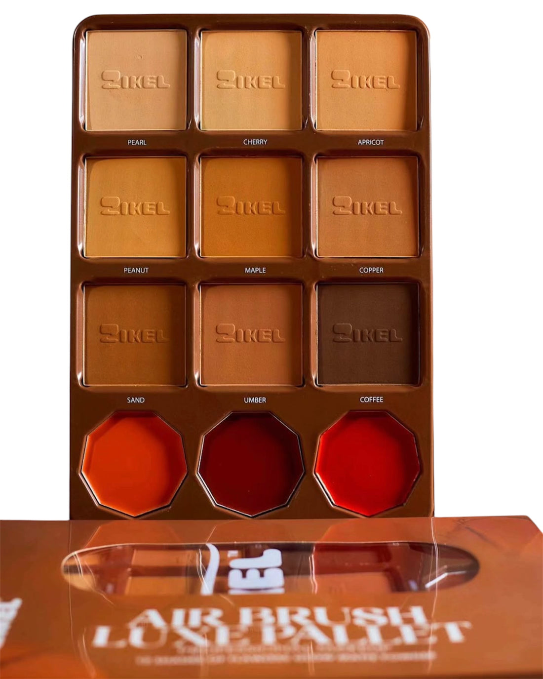 Zikel Airbrush Luxe Powder and Blush Palette