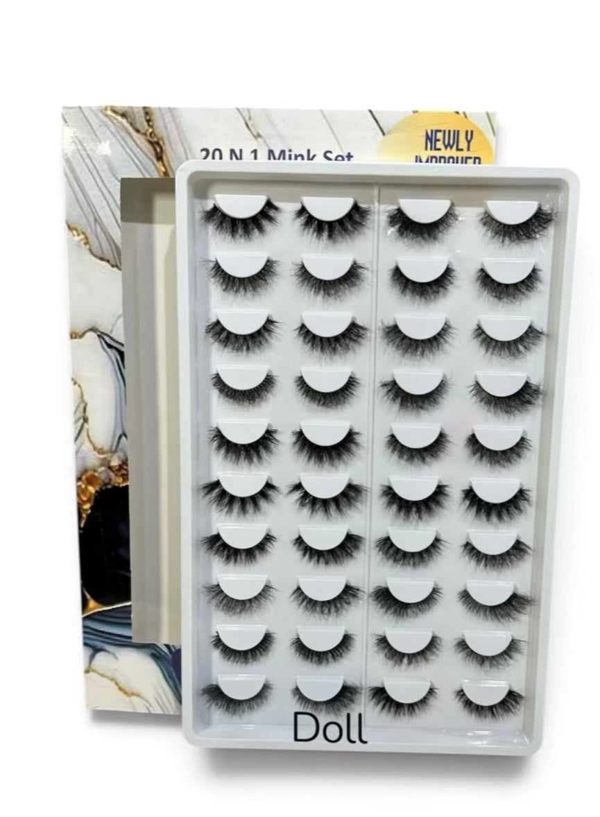 Voan 20pair Lash Tray- Vixen