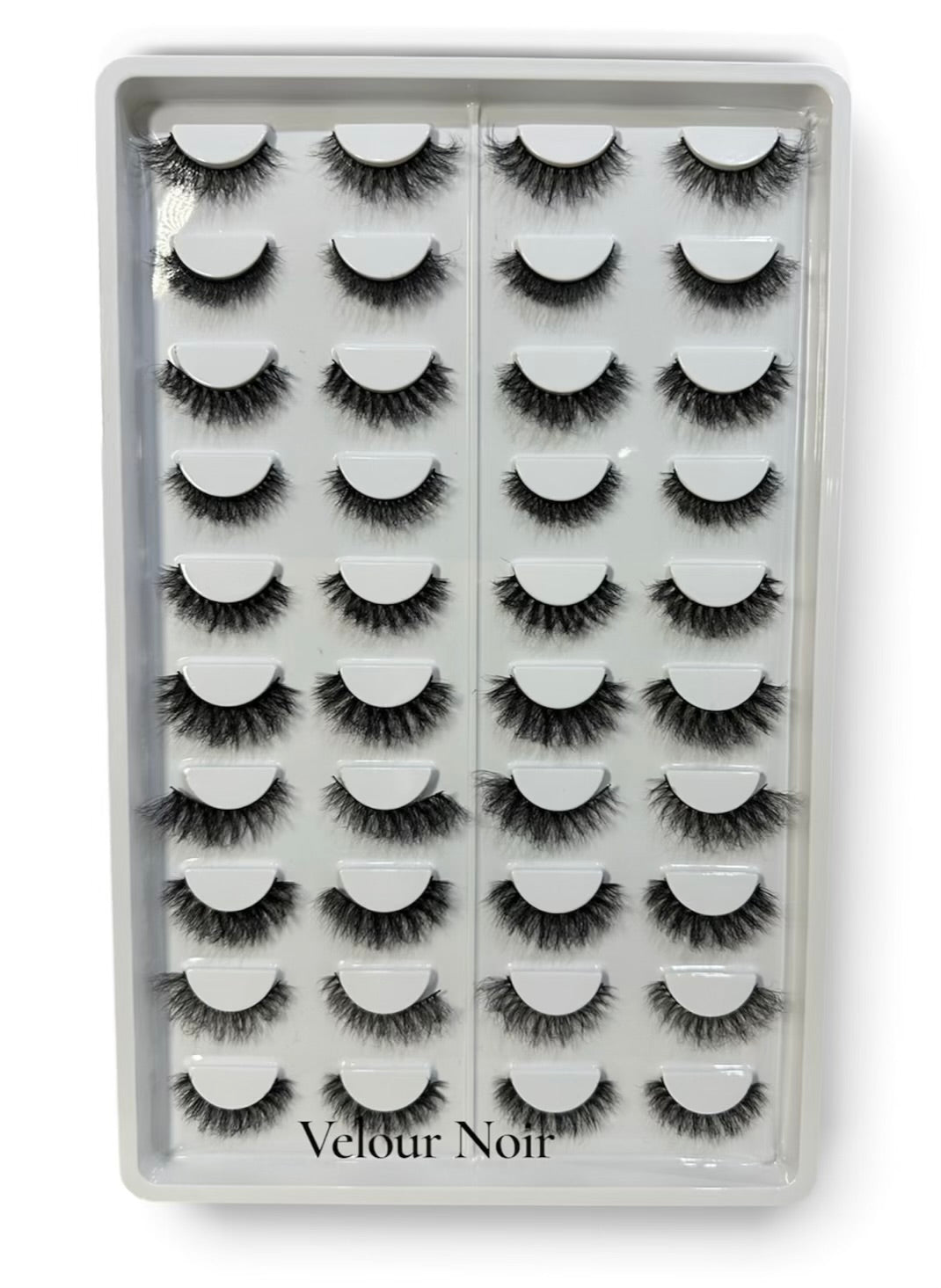Voan 20pair Lash Tray- Velour Noir