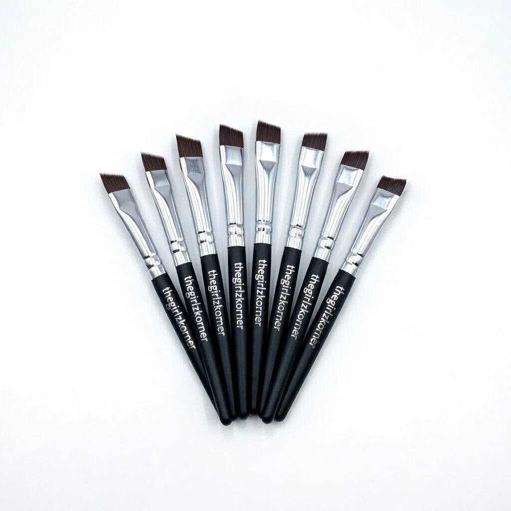 TheGirlzKorner Flat Angle Brush