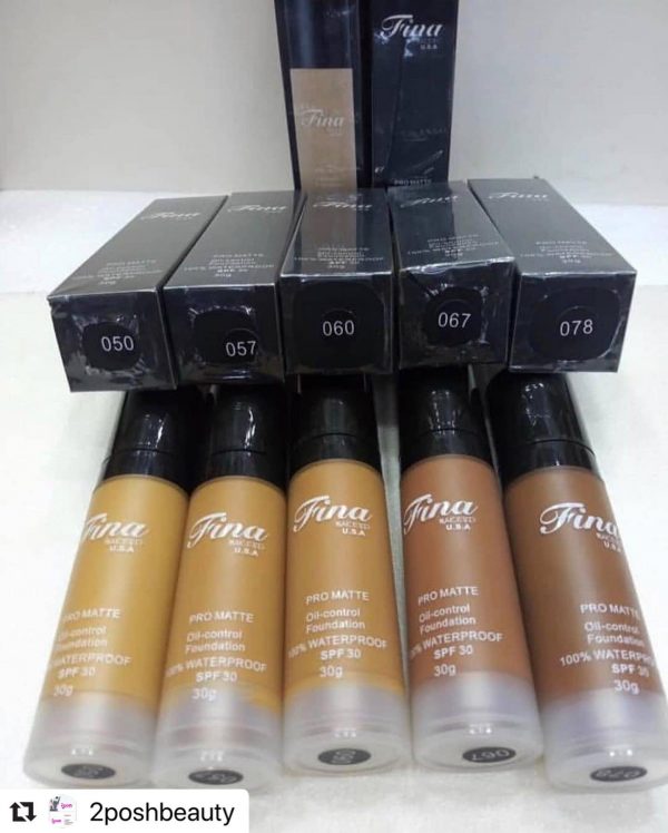 Fina Bottle Foundation