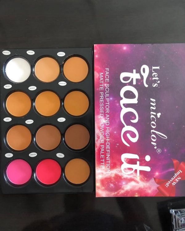 Micolor 12in1 Powder Palette with Blush