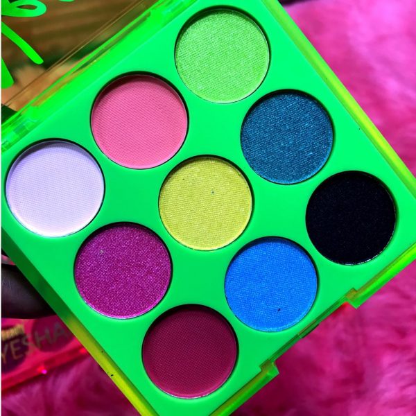 Only Beauty 9 Colour Eyeshadow Palette (green)