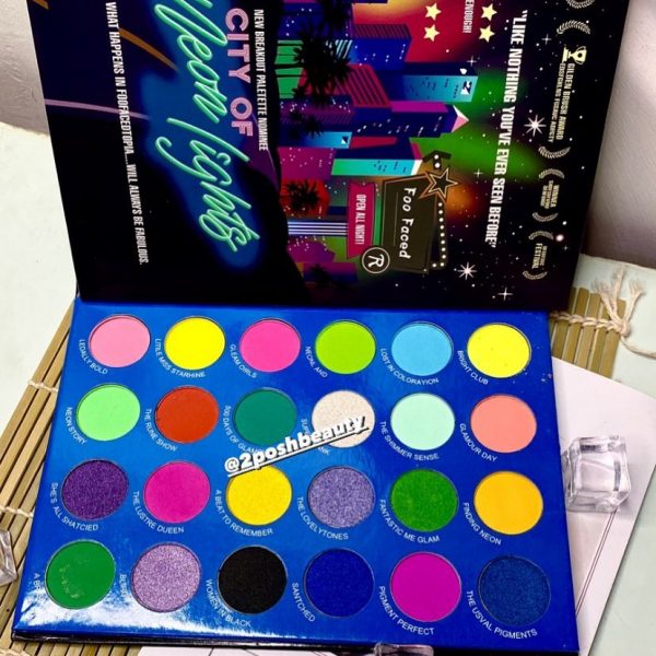 City Of Neon Lights Eyeshadow Palette