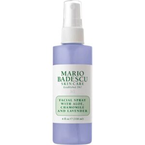 Mario basdescu facial spray with Aloe, Chamoline and Lavender.