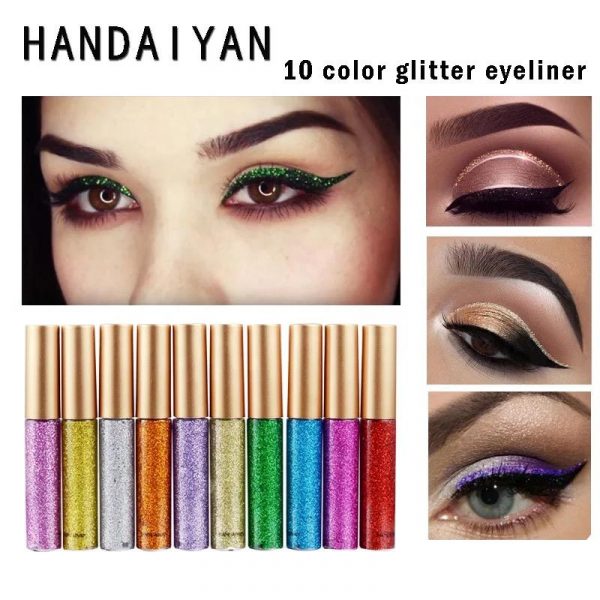 Handaiyan Glitter Eyeliner 10pcs