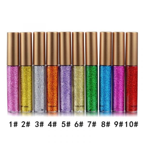 Handaiyan Glitter Eyeliner 10pcs