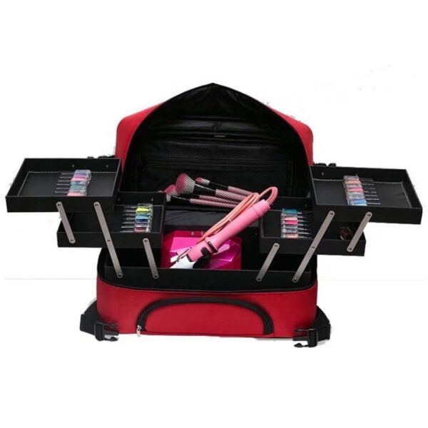 Rectangular Cloth Makeup Box - Big Size