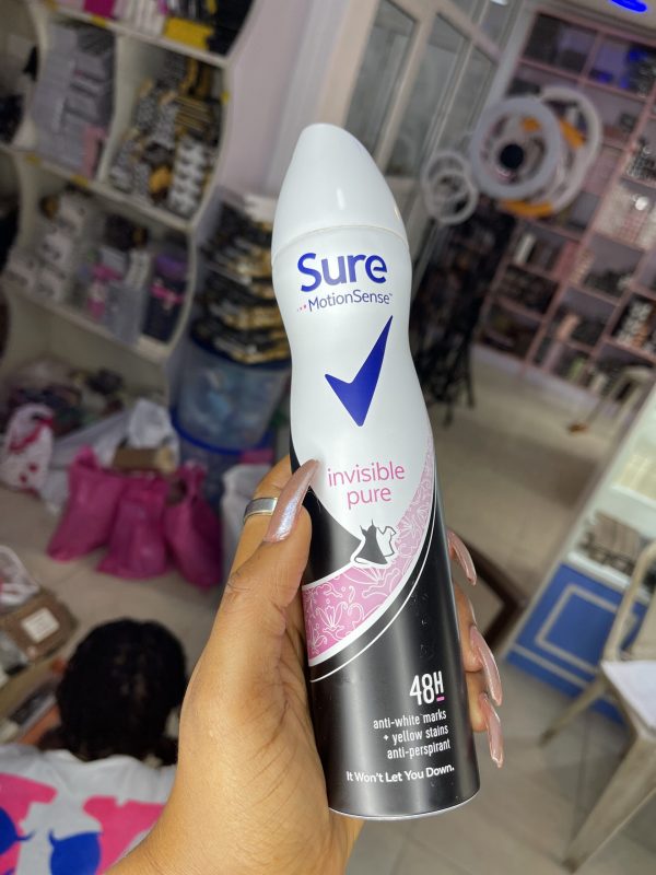 Sure Antiperspirant Body Spray - Invisible Pure