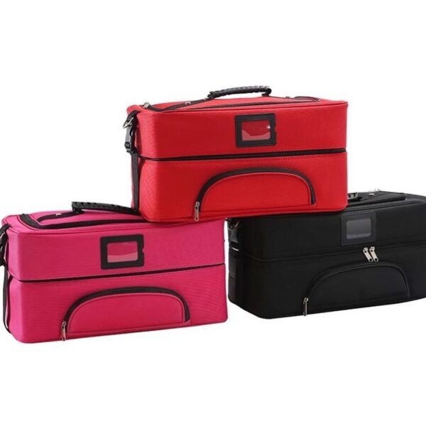 Rectangular Cloth Makeup Box - Big Size