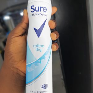 Sure Antiperspirant Body Spray - Cotton Dry